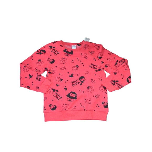 Harry Potter Red Character Print Sweatshirt Unisex Kids Size L - Picture 1 of 6
